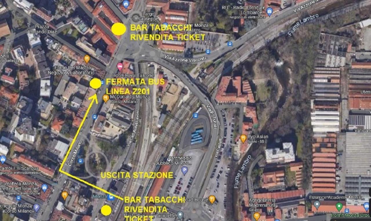 La Terrazza Su Monza Casa Vacanze Luaran gambar